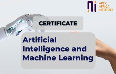 Apex Africa Institute Certificate in Artificial Intelligence and Machine Learning